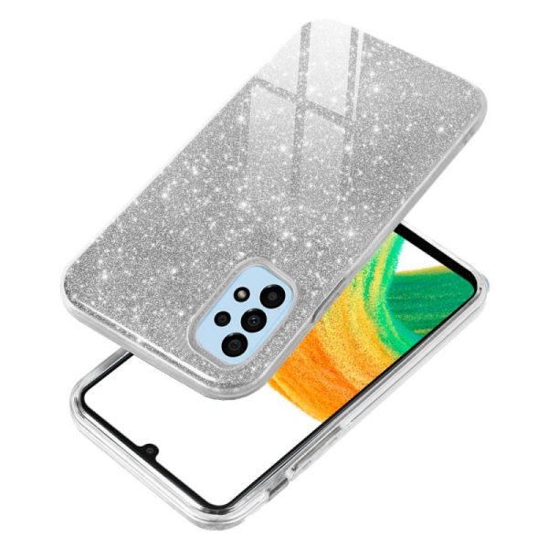 Carcasa COOL para Samsung A336 Galaxy A33 5G Glitter Plata - Image 2