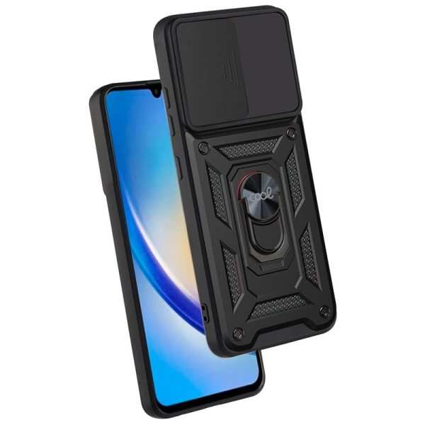 Carcasa COOL para Samsung A346 Galaxy A34 5G Hard Ring Negro - Image 2