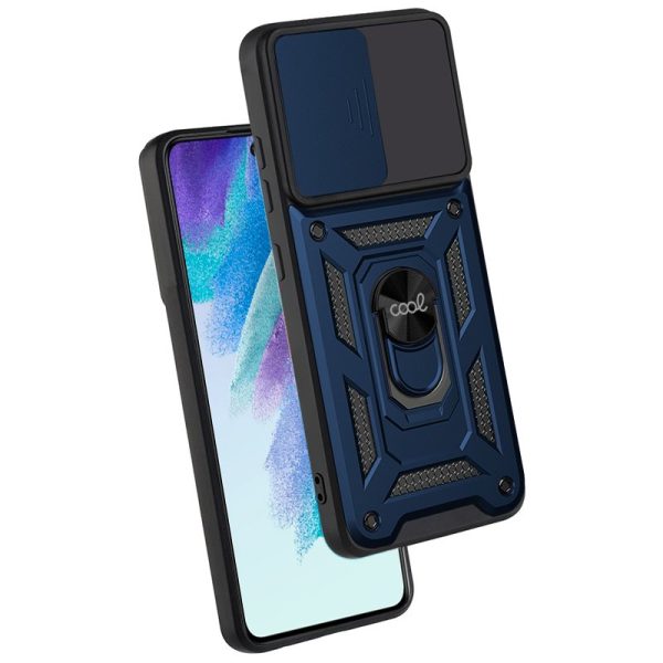 Carcasa COOL para Samsung G990B Galaxy S21 FE Hard Ring Marino - Image 2