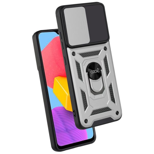 Carcasa COOL para Samsung M135 Galaxy M13 / A23 5G Hard Ring Plata - Image 3