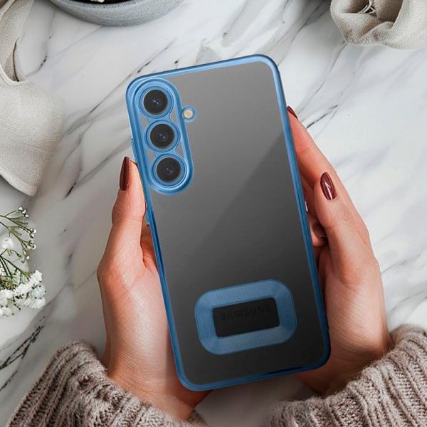 Carcasa COOL para Xiaomi Redmi 13C / 13C 5G / Poco C65 Borde Metalizado (Azul) - Image 6