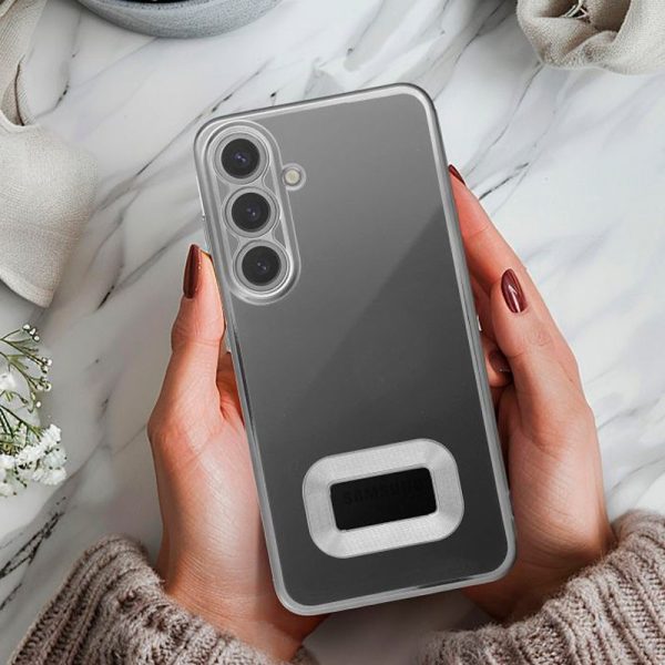 Carcasa COOL para Xiaomi Redmi 13C / 13C 5G / Poco C65 Borde Metalizado (Plata) - Image 4