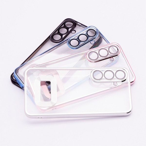 Carcasa COOL para Xiaomi Redmi 13C / 13C 5G / Poco C65 Borde Metalizado (Plata) - Image 7