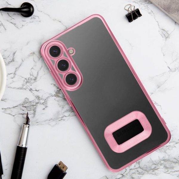 Carcasa COOL para Xiaomi Redmi 13C / 13C 5G / Poco C65 Borde Metalizado (Rosa) - Image 6