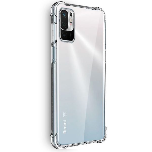 Carcasa COOL para Xiaomi Redmi Note 10 5G / Pocophone M3 Pro 5G AntiShock Transparente - Image 2