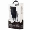 Cargador Red Conector Micro-usb COOL Universal 2.1Amp Kit 2 en 1 Negro - Image 2