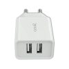 Cargador Red Universal Entrada 2 x USB COOL 2.4 Amperios Blanco - Image 6