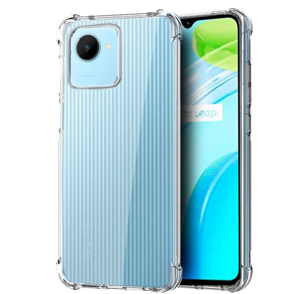 COOL CARCASA REALME C30 / NARZO 50I PRIME ANTISHOCK TRANSPARENTE