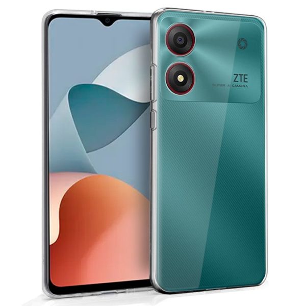 COOL FUNDA DE SILICONA ZTE BLADE A34 TRANSPARANTE