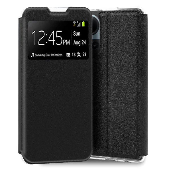 COOL FUNDA  FLIP COVER  OPPO RENO 10 5G / 10 PRO 5G LISO NEGRO