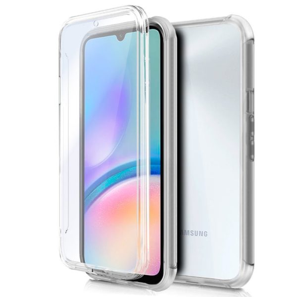 COOL FUNDA SILICONA 3D SAMSUNG A057 GALAXY A05S (TRANSPARENTE FRONTAL + TRASERA)