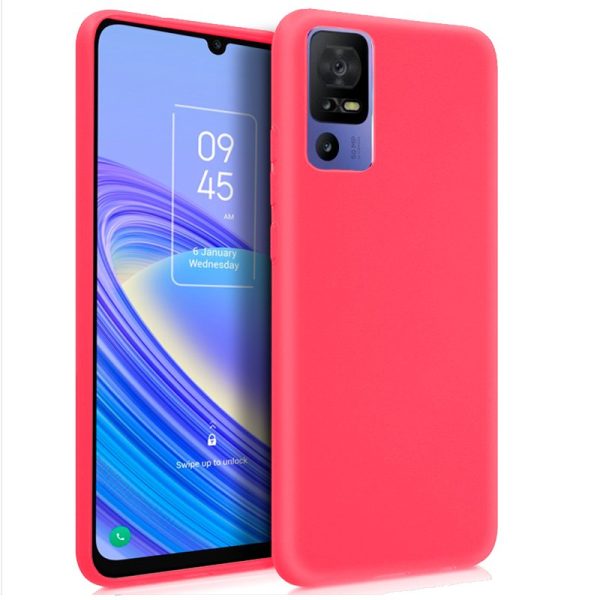 COOL FUNDA  SILICONA  TCL 40 SE (ROSA)