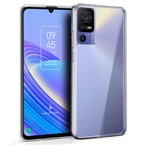 COOL FUNDA  SILICONA  TCL 40 SE (TRANSPARENTE)