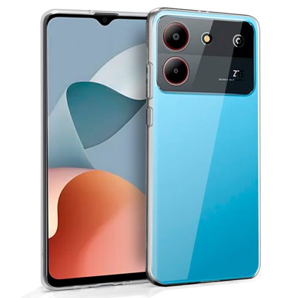 COOL FUNDA  SILICONA  ZTE BLADE A54 (TRANSPARENTE)