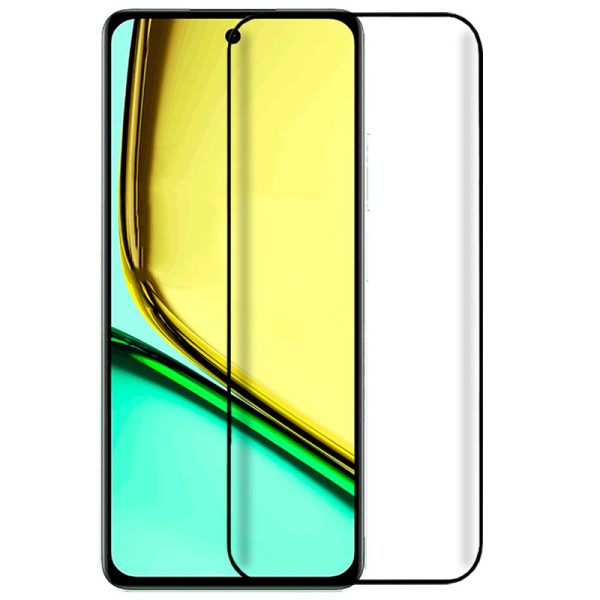 COOL PROTECTOR CRISTAL TEMPLADO REALME C67 (FULL 3D NEGRO)