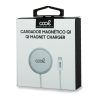 Dock Base Cargador MAGNÉTICO Smartphones Inalámbrico Qi COOL Blanco - Image 3