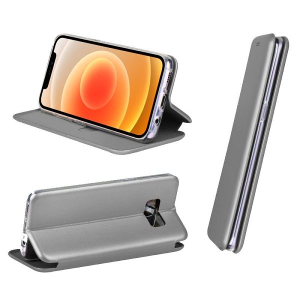 Funda COOL Flip Cover para iPhone 12 mini Elegance Plata - Image 2