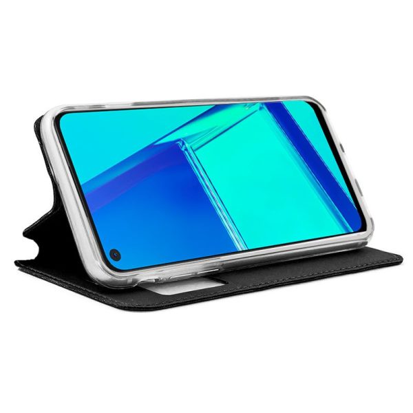 Funda COOL Flip Cover para Oppo A52 / A72 / A92 Liso Negro - Image 2