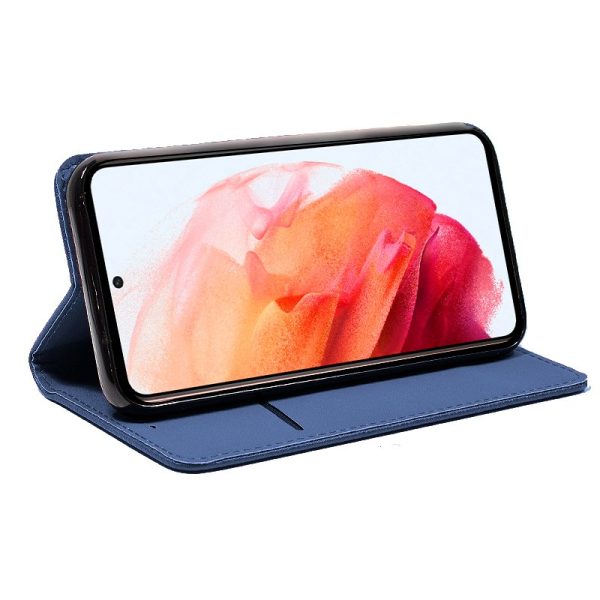 Funda COOL Flip Cover para Samsung G990 Galaxy S21 Liso Azul - Image 2