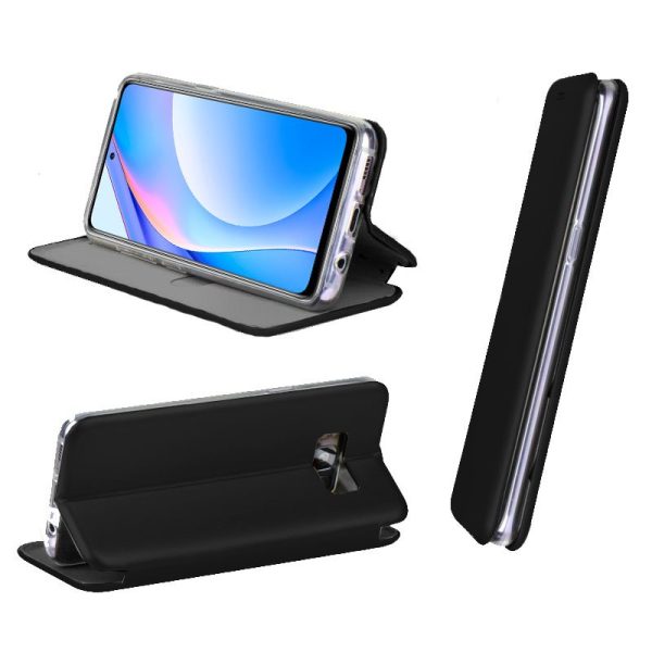 Funda COOL Flip Cover para Xiaomi Mi 10T Lite Elegance Negro - Image 2