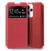 Funda COOL Flip Cover para Xiaomi Redmi 12 Liso Rojo
