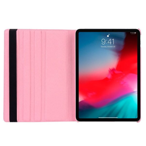 Funda COOL para iPad Pro 11 (2018) Giratoria Polipiel Rosa - Image 3