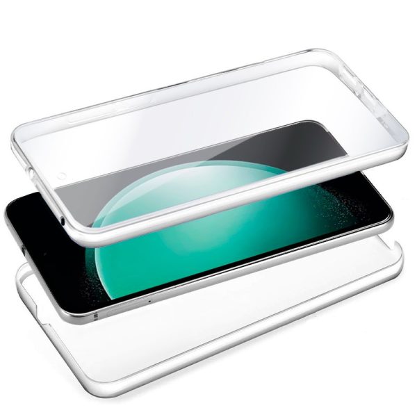 Funda COOL Silicona 3D para Samsung S711 Galaxy S23 FE (Transparente Frontal + Trasera) - Image 2