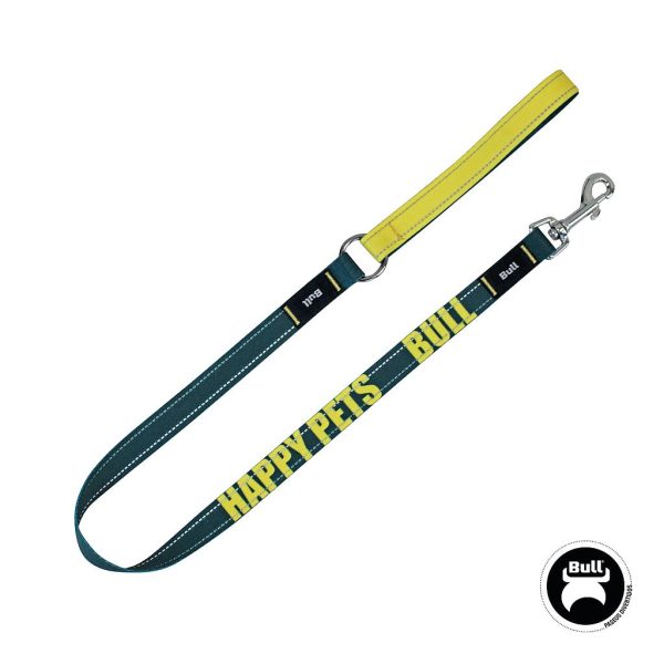 BULL RAMAL NYLON HAPPY PETS GREEN (T-S 120 x 2 CM)