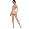 PASSION WOMAN BS087 BODYSTOCKING - WHITE ONE SIZE - Image 2
