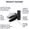 SATISFYER DOUBLE FUN PARTNER VIBRATOR - PRETO - Image 8