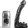 TUDO PRETO - DILDO REALÍSTICO 19 CM