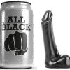 TUDO PRETO - DILDO 9 CM