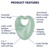 SATISFYER - PAR PERFEITO 3 VERDE - Image 5