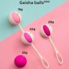 GVIBE - CONJUNTO 4 BOLAS DE GEIXA MINI FRAMBOESA - Image 2