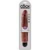 KING COCK - VIBRADOR DE PÉNIS REALISTA 25,6 CM CASTANHO - Image 3