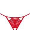 OBSESSIVE - INGRIDIA TANGA CROTCHLESS VERMELHA - Image 7
