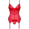 OBSESSIVE - INGRIDIA CORSET E TANGA VERMELHA - Image 5