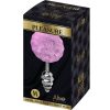 ALIVE - PLUG PRAZER ANAL ESPIRAL METAL FLUFFY VIOLETA TAMANHO M - Image 4