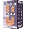 SILEXD - MODELO 1 VIBRADOR DE PÊNIS REALISTA DUPLA PENETRAÇÃO PREMIUM SILEXPAN SILICONE 17,5 / 19,5 CM - Image 2