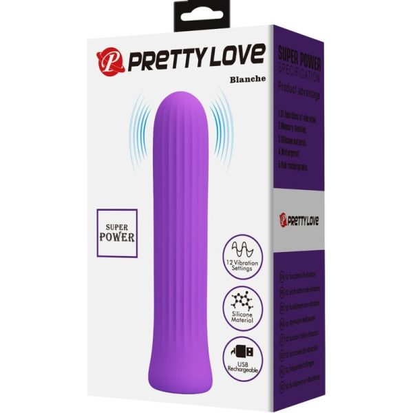 PRETTY LOVE - VIBRADOR ESTIMULADOR BLANCHE LILAC - Image 8