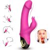 ARMONY - METEROR DILDO VIBRADOR COELHO ROTATOR FÚCSIA - Image 2