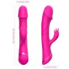 ARMONY - DILDO VIBRADOR COELHO SILICONE FÚCSIA - Image 4