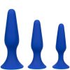 ADMIRAL - KIT 3 PLUG ANAL AZUL