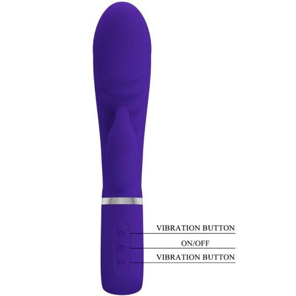 PRETTY LOVE - VIBRADOR PRESCOTT MULTIFUNO G-SPOT ROXO - Image 6