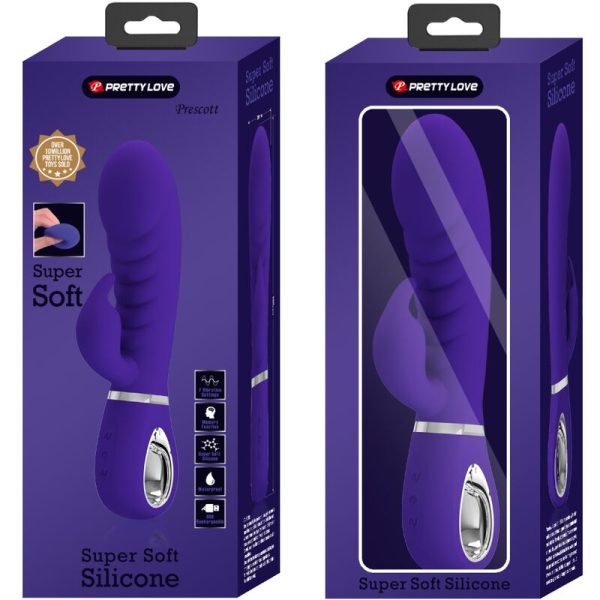 PRETTY LOVE - VIBRADOR PRESCOTT MULTIFUNO G-SPOT ROXO - Image 9