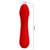 PRETTY LOVE - VIBRADOR RECARREGVEL CETUS VERMELHO - Image 6