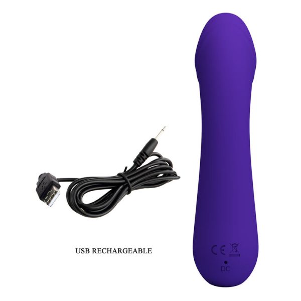 PRETTY LOVE - VIBRADOR RECARREGVEL CETUS ROXO - Image 8