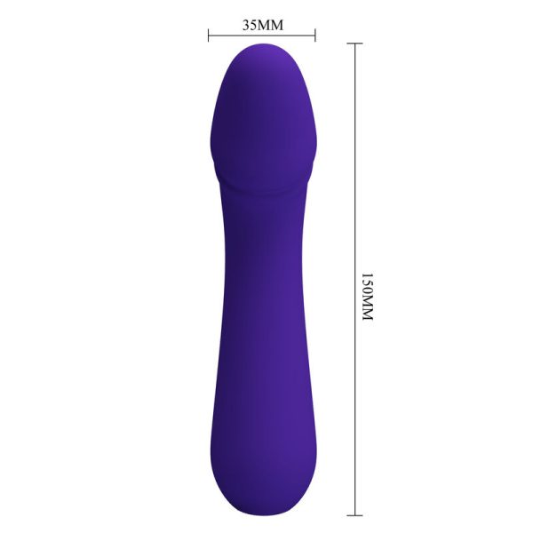 PRETTY LOVE - VIBRADOR RECARREGVEL CETUS ROXO - Image 6
