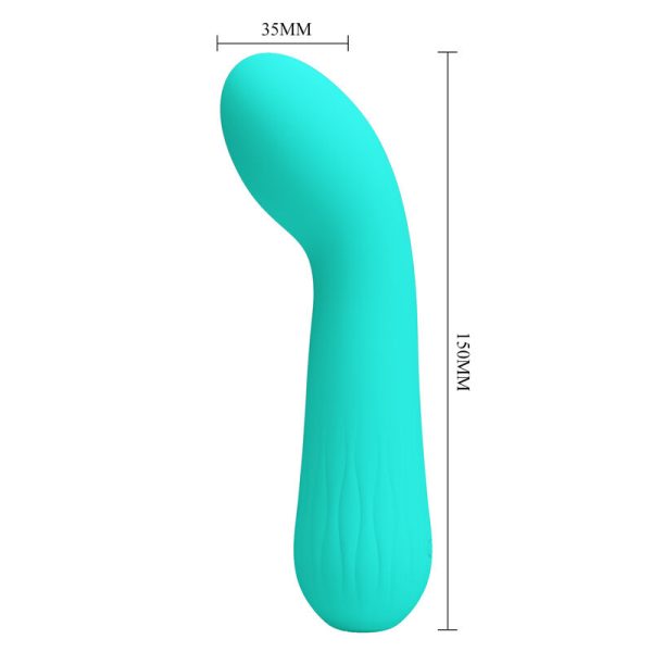 PRETTY LOVE - VIBRADOR RECARREGVEL FAUN AQUA VERDE - Image 5