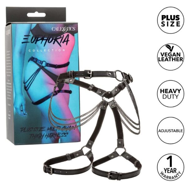 CALIFORNIA EXOTICS - EUPHORIA PLUS SIZE MULTI CHAIN ARNÊS DE COXA - Image 3